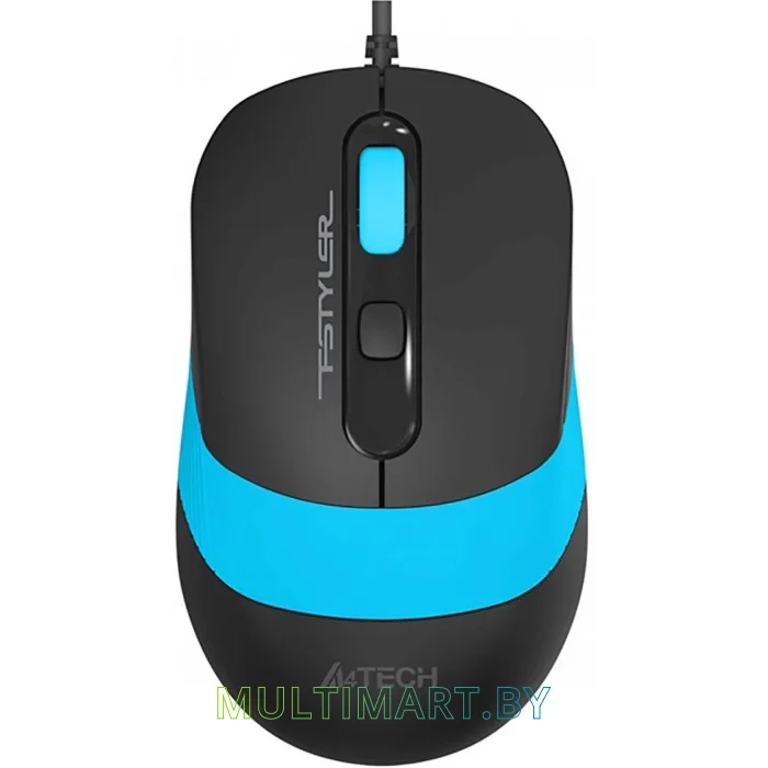Мышь A4Tech Fstyler FM10 (черный/голубой)